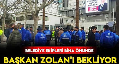 Ekipler Başkan Zolan’ı Bekliyor