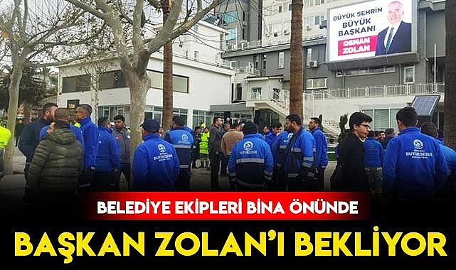 Ekipler Başkan Zolan’ı Bekliyor