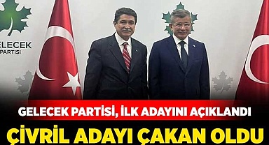 Gelecek Partisi ilk adayını açıklandı