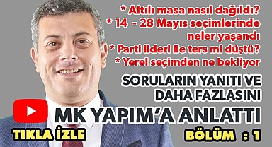 Gelecek Partisi'nin seçim planını MK Yapım'a anlattı