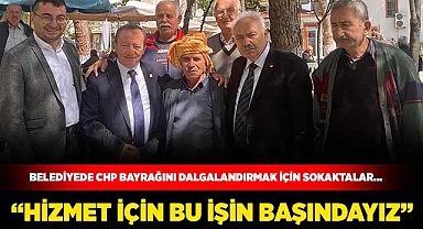 “Hizmet için bu işin başındayız”