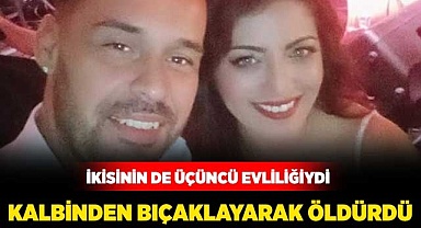 Kocasını Kalbinden Bıçaklayarak Öldürdü