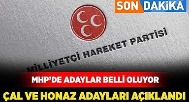 MHP’nin Çal ve Honaz Adayları Açıklandı