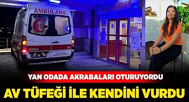 Tüfekle Kendini Vurdu