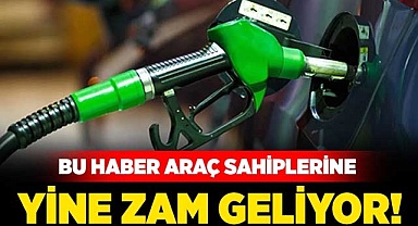 Yine zam geliyor!