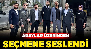 Adaylar üzerinden seçmene seslendi