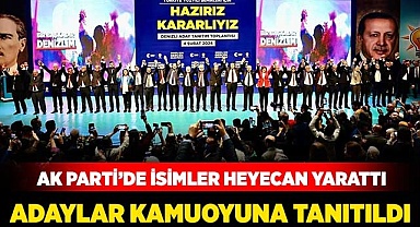 AK Parti Denizli’de adaylar kamuoyuna tanıtıldı
