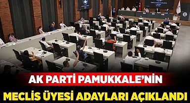 AK Parti Pamukkale’nin Meclis Üyesi Adayları açıklandı