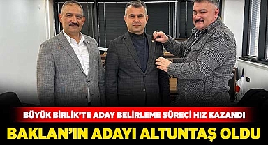 Baklan'ın adayı Altuntaş oldu