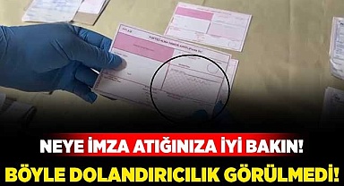 Böyle dolandırıcılık görülmedi!