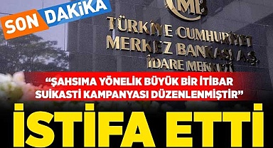 İstifa etti