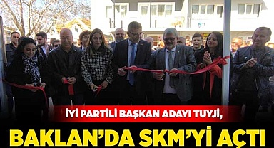 İYİ Partili Başkan Adayı Tuyji Baklan’da SKM’yi açtı