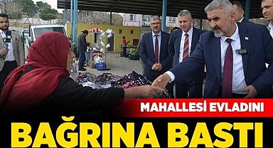 Mahallesi Evladı Bağrına Bastı