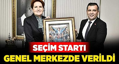 Seçim startı genel merkezde verildi