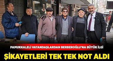 Şikayetleri tek tek not aldı