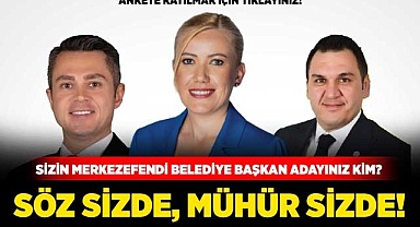 Sizin Merkezefendi Belediye Başkan Adayınız Kim?