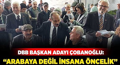 “Arabaya değil insana öncelik”