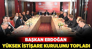 Başkan Erdoğan Yüksek İstişare Kurulunu topladı