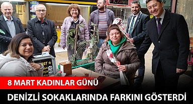 Denizli sokaklarında farkını gösterdi
