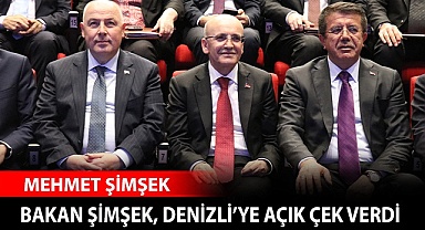 Denizli’ye açık çek verdi