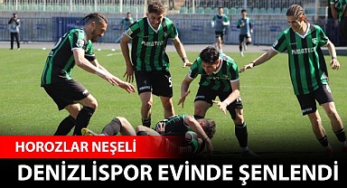 Denizlispor evinde şen