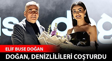 Elif Buse Doğan Denizlilileri coşturdu