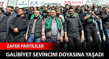 Galibiyet sevincini doyasıya yaşadılar