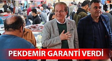 Halil Pekdemir garanti verdi
