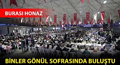 Honaz'da binler gönül sofrasında buluştu