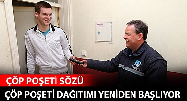 Pamukkale’de çöp poşeti dağıtımı yeniden başlıyor