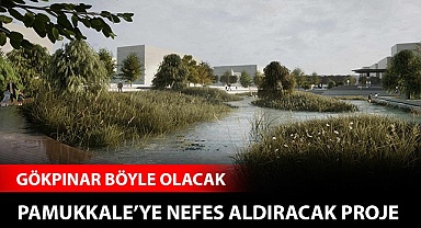 Pamukkale’ye nefes aldıracak yeşil proje