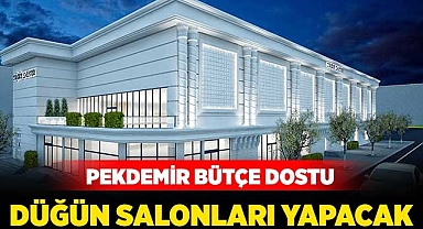 Pekdemir bütçe dostu düğün salonları yapacak