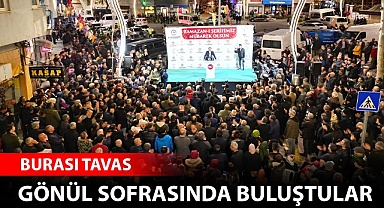 Tavas’ta binlerce vatandaş iftarda buluştu