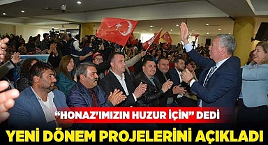 Yeni dönem projelerini açıkladı