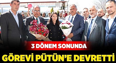 3 dönem sonra görevi Pütün’e devretti