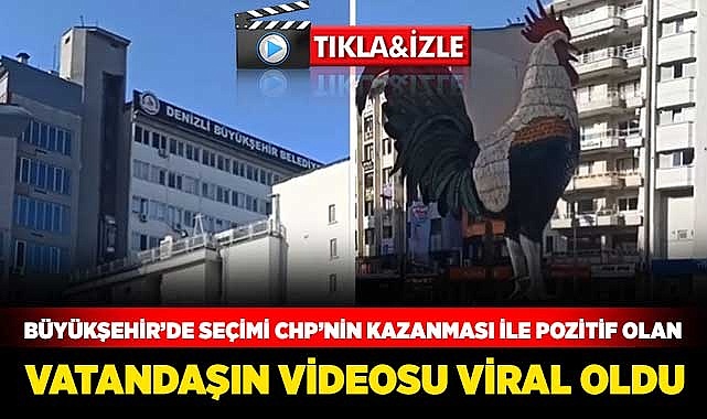 Denizli'de çekilen video Türkiye'de viral oldu