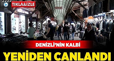 Denizli’nin kalbi yeniden canlandı