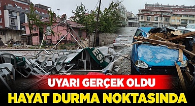 Hayat durma noktasına geldi