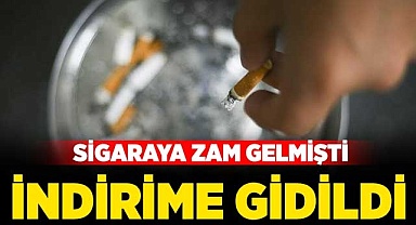 Sigarada indirime gidildi