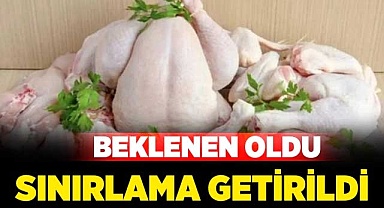 Sınırlama getirildi