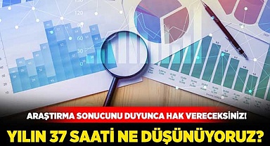 Yılın 37 saati ne düşünüyoruz?