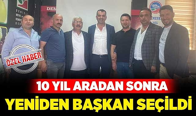 10 yıl aradan sonra yeniden görevde!