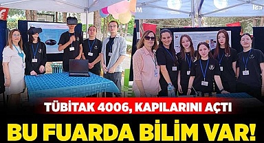 Bu fuarda bilim var!