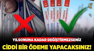 Değiştirmezseniz ciddi bir ödeme yapacaksınız!