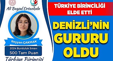 Denizli’nin gururu oldu