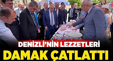 Denizli'nin lezzetleri damak çatlattı