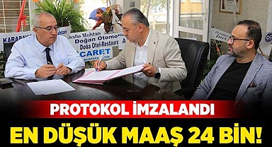 En düşük maaş 24 bin!
