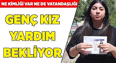 Genç kız yardım bekliyor