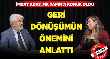 Geri dönüşümün önemini anlattı