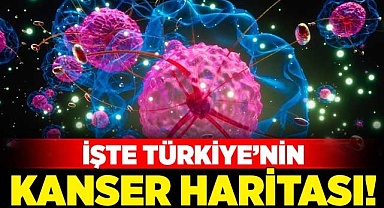 İşte Türkiye’nin kanser haritası!